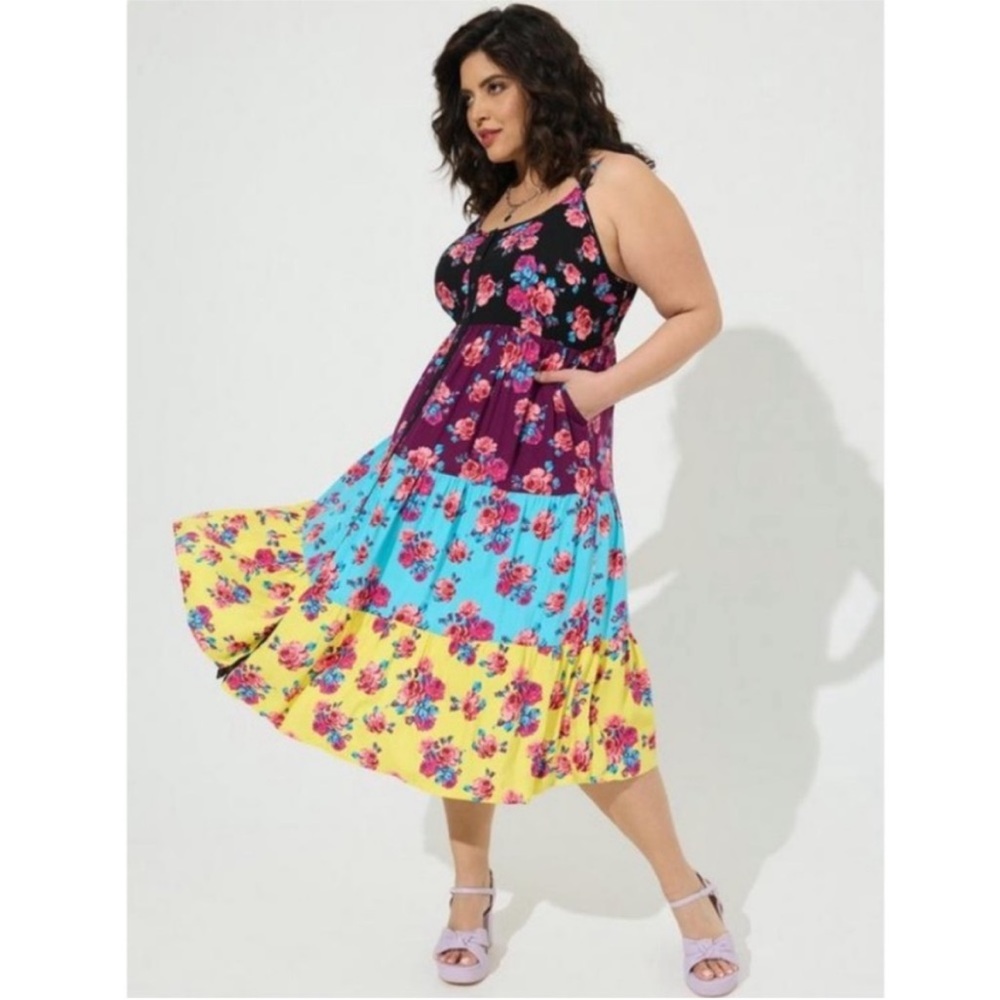 Betsey Johnson x Torrid midi supersoft dress